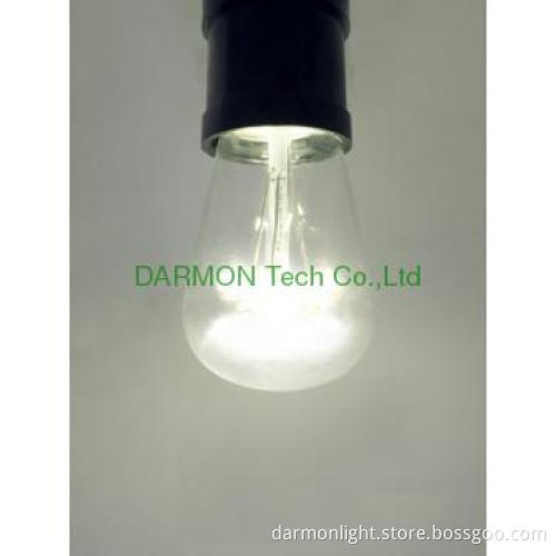 Patent design S14 LED Bulb both for indoor and outdoor using